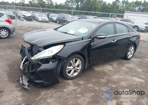 2013 Hyundai Sonata Limited z USA, uszkodzony, nr VIN 5NPEC4AC6DH689189